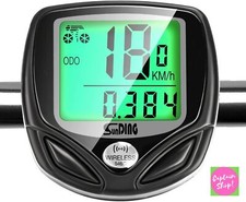 CONTACHILOMETRI BICI WIRELESS TACHIMETRO CICLO COMPUTER SENZA FILI IMPERMEABILE