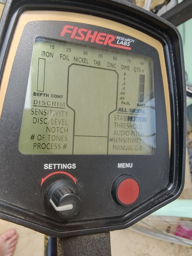 Fisher f75 metal detector - fisher,