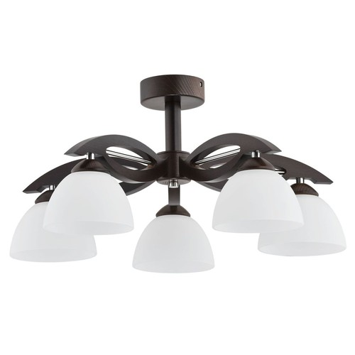 Plafoniera luci legno - plafoniera, 5