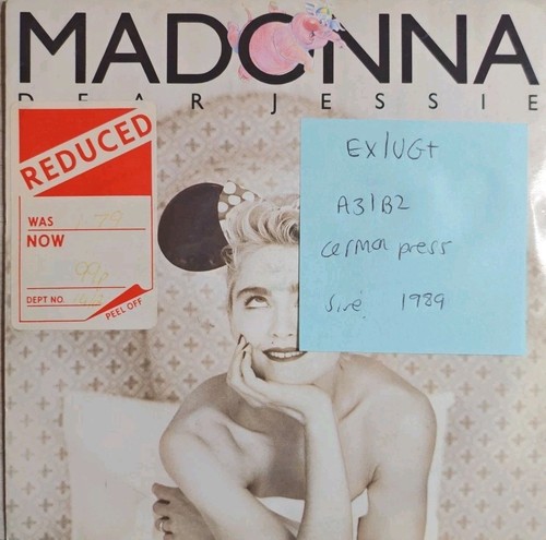 Madonna dear jessie vinyl - dear,