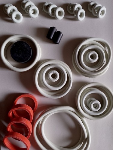 Flipper rubber rings - rings, gommini