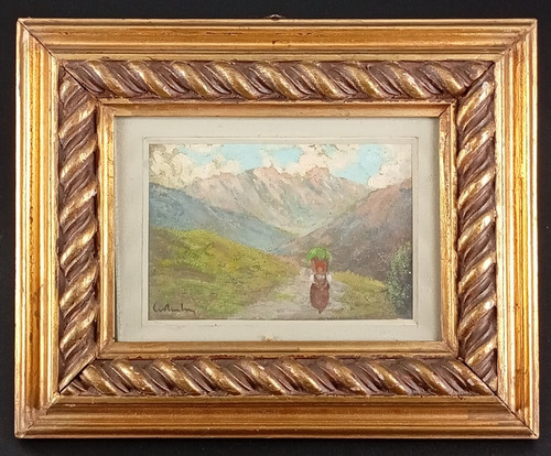 Dipinto olio soggetto - olio,