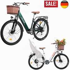 Bicicletta elettrica donna 26"