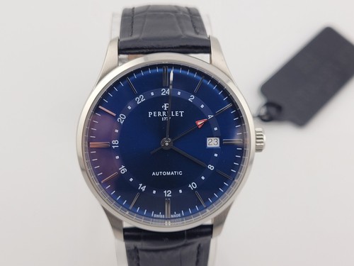 Perrelet weekend gmt blu rif - gmt,