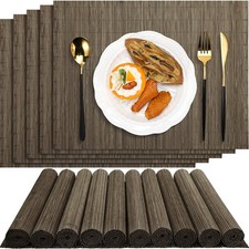 24 Tovagliette Bambù 15,8x12"