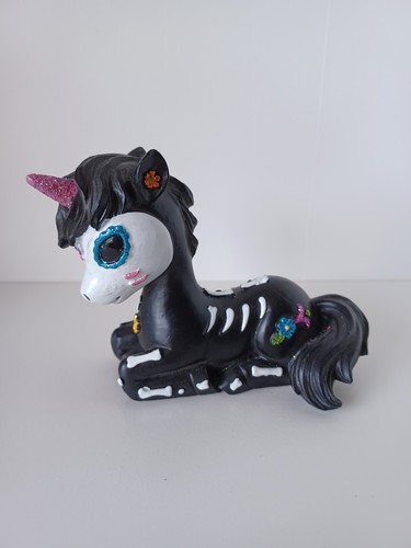 Unicorno scheletro halloween - unicorno,