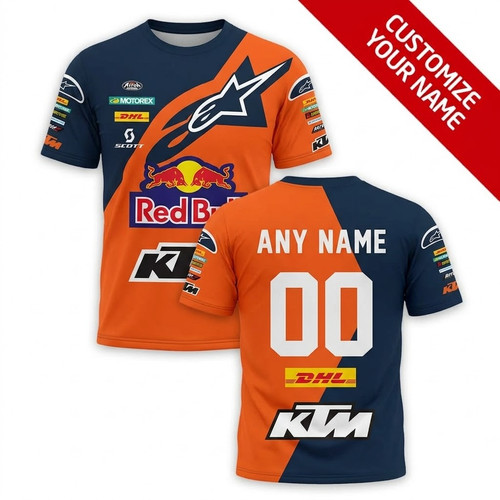 Shirt personalizzata ktm - ktm, red
