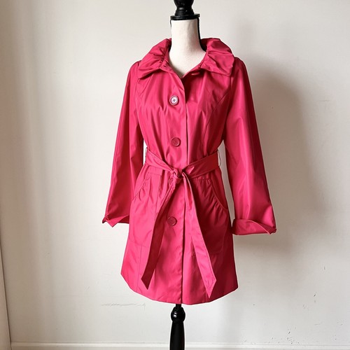 Trench coat con - , fucsia