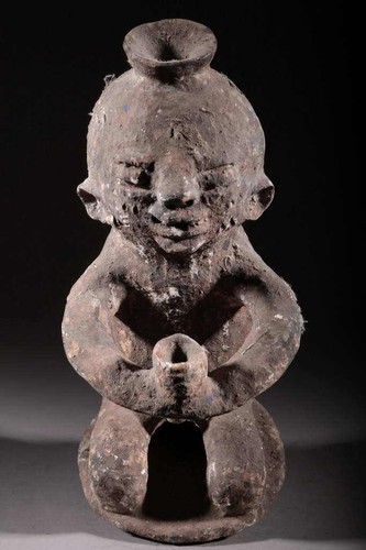 Arte africana terracotta ewé - arte,