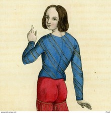 Costume de Damoiseau Epoque