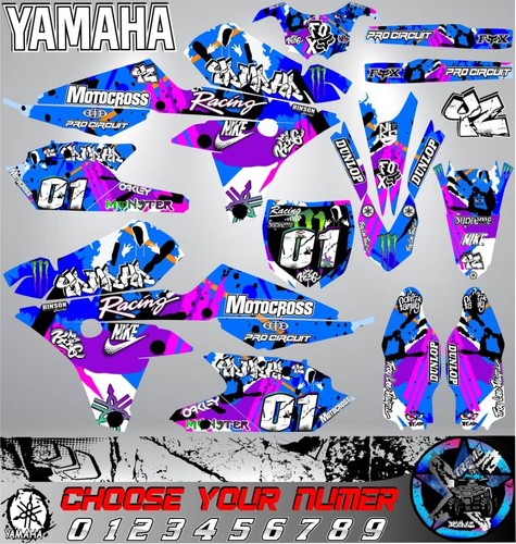 Kit grafico yamaha - kit, yz