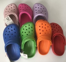 CROCS BAMBINO KID CAYMAN ARANCIONE ROSSO VERDE BLUROYAL ROSAPERLA FUCSIA