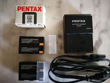 2 Batterie original Pentax D-LI50 per K10D K20D K20 K10 DK 10 20 