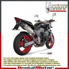 Scarico MIVV Oval Titanio Con