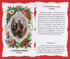SANTINO S.TRUDPERTO EREMITA SANTO DEL GIORNO 26°APRILE CON PREGHIERA