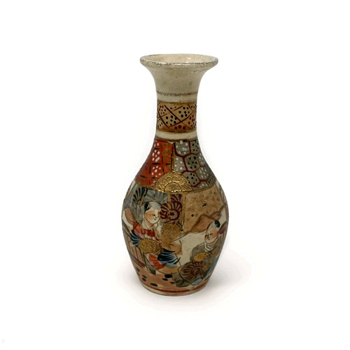 Antico vaso giapponese satsuma - antico,