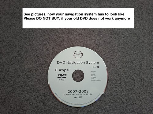 Dvd navigazione mazda denso - dvd,