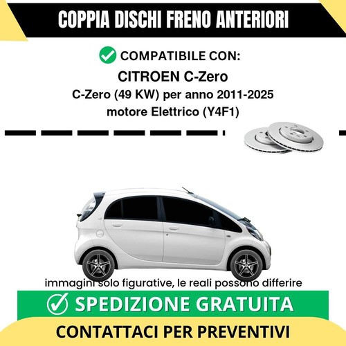 Coppia dischi freno anteriori - dischi,