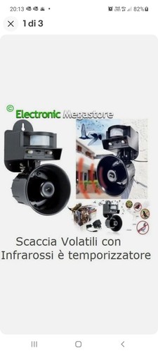 Scacciavolatili scaccia - scacciavolatili,