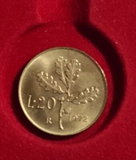 REPUBBLICA ITALIANA  20 LIRE -