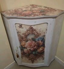 Mobile Angoliera In Legno Vintage Stile Provenzale Shabby 