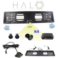 Portatarga con telecamera Retromarcia 170 ° sensori parcheggio Auto Notturna dv