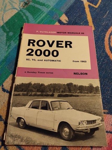 Rover 2000 1963 - p6, tc