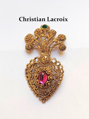 Grande spilla brooch firmata