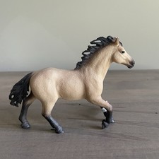 Schleich Quarter Horse Stallion Buckskin #13853 con etichetta
