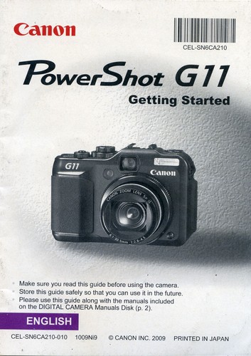 Canon powershot g11 fotocamera - powershot,