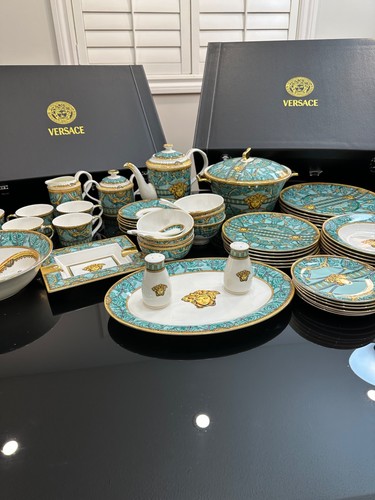 Versace medusa dinnerware - medusa, set