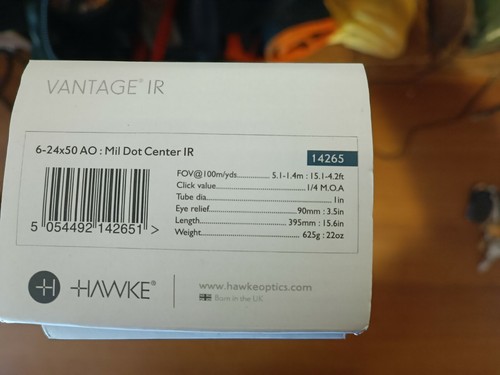 Ottica per carabina hawke - per,