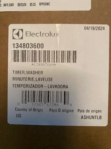 Timer lavatrice originale
