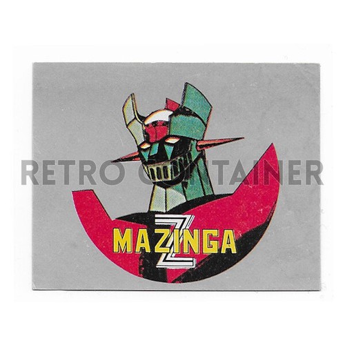 Vintage card figurina mazinga - vintage,