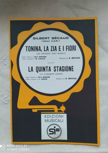 Gilbert becaud tonina la - la, zia