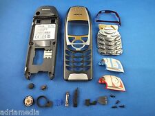 SET riparazione originale Nokia 6310 6310i Jet Black guscio cellulare cover altoparlante