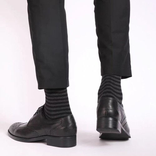 Calze uomo righe - a, cotone