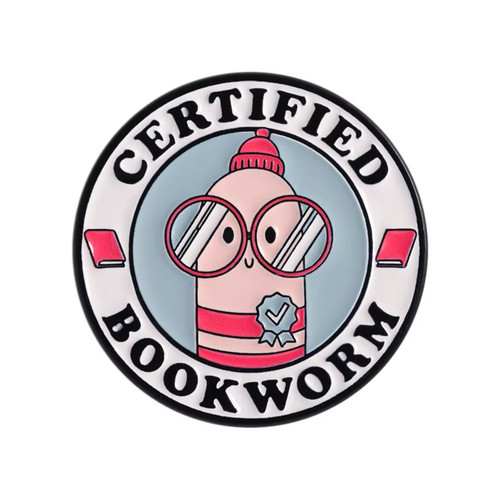 Certified bookworm reading - certified,