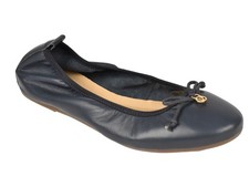 VALLEVERDE SCARPE BASSE DONNA ESTATE 16400 B  BALLERINE IN PELLE BLU