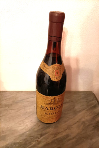 Barolo kiola doc - barolo, 1970