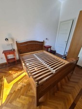 Ikea - letto 2 piazze LEKSVIK con doghe