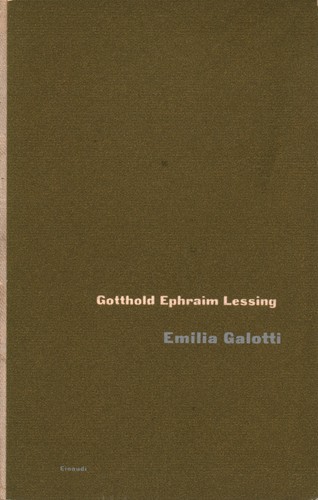 Emilia galotti gotthold - -,