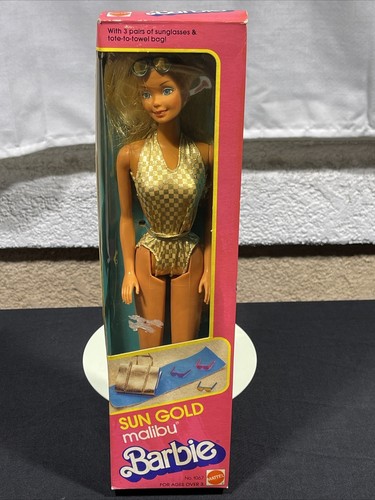 Sun gold malibu 1983 mattel - sun,