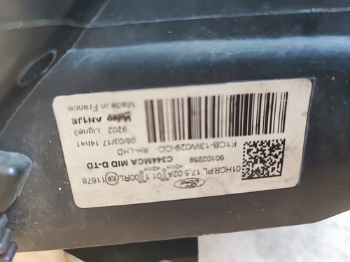 Faro anteriore destro ford - anteriore,