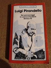 Libro sei personaggi - libro, in