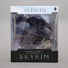 Action Figure Elder Scrolls V SKYRIM 22 Cm Alduin Statua Collezione NUOVO BOX 