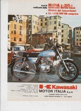 advertising Pubblicità brochure- MOTO KAWASAKI Z 350 '79 -MOTOGIAPPONESI  EPOCA