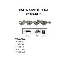 Ricambio catena motosega