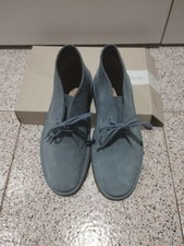 Desert boot Donna Clarks Originals Pelle Scamosciata Blue Grey