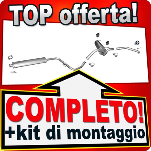 Scarico completo per chevrolet - completo,